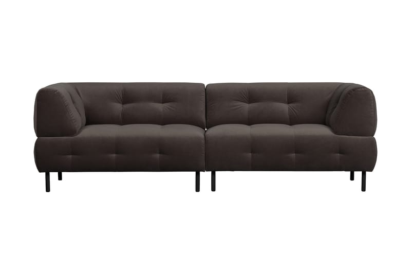 Ranta 4-Sits Soffa - Mörkbrun - Möbler - Soffa - 4 sits soffa