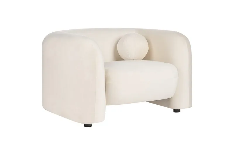 4-sits Soffgrupp Leiren Off-white - Off-white - Möbler - Soffa - Soffgrupp