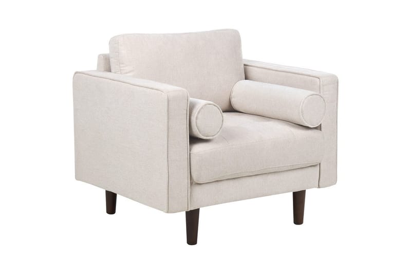 4-sits Soffgrupp Nurmo Beige/mörkt trä - Beige/mörkt trä - Möbler - Soffa - Soffgrupp