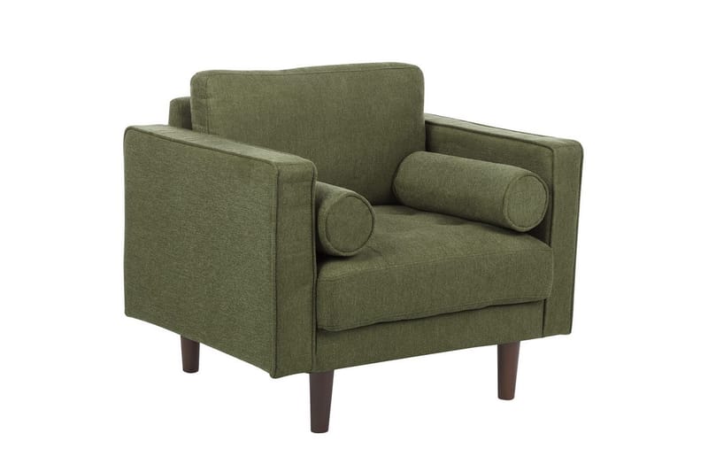 4-sits Soffgrupp Nurmo Grönt/mörkt trä - Grönt/mörkt trä - Möbler - Soffa - Soffgrupp