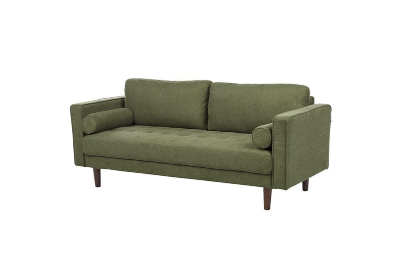 4-sits Soffgrupp Nurmo Grönt/mörkt trä - Grönt/mörkt trä - Möbler - Soffa - Soffgrupp