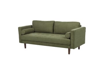4-sits Soffgrupp Nurmo Grönt/mörkt trä - Grönt/mörkt trä - Möbler - Soffa - Soffgrupp
