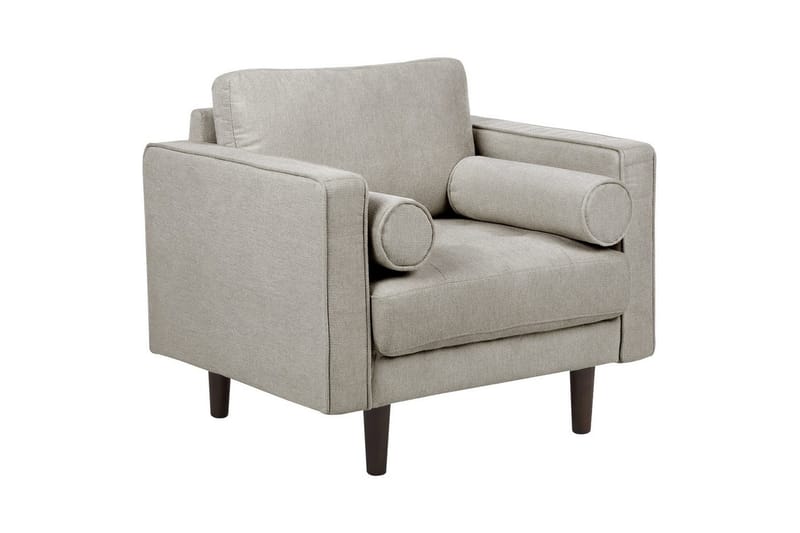 4-sits Soffgrupp Nurmo Taupe/mörkt trä - Taupe/mörkt trä - Möbler - Soffa - Soffgrupp
