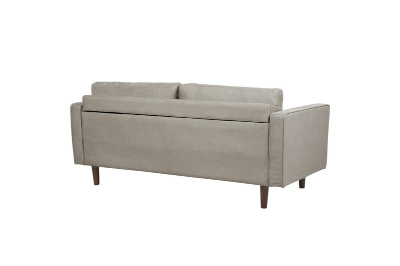 4-sits Soffgrupp Nurmo Taupe/mörkt trä - Taupe/mörkt trä - Möbler - Soffa - Soffgrupp