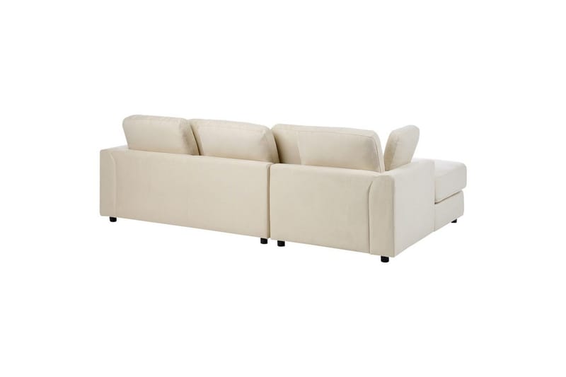 4-sitssoffa Kohlo Beige/svart, Högervänd - Beige/svart, Högervänd - Möbler - Soffa - Soffgrupp