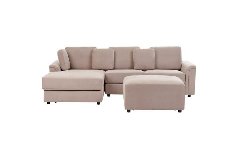 4-sitssoffa Kohlo Taupe/svart, Högervänd - Taupe/svart, Högervänd - Möbler - Soffa - Soffgrupp