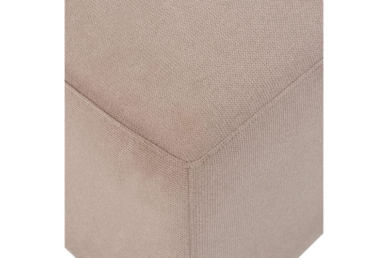 4-sitssoffa Kohlo Taupe/svart, Vänstervänd - Taupe/svart, Vänstervänd - Möbler - Soffa - Soffgrupp