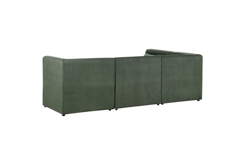 4-sitssoffa med fotpall Lemvig Grön, Högervänd - Grön, Högervänd - Möbler - Soffa - Soffgrupp