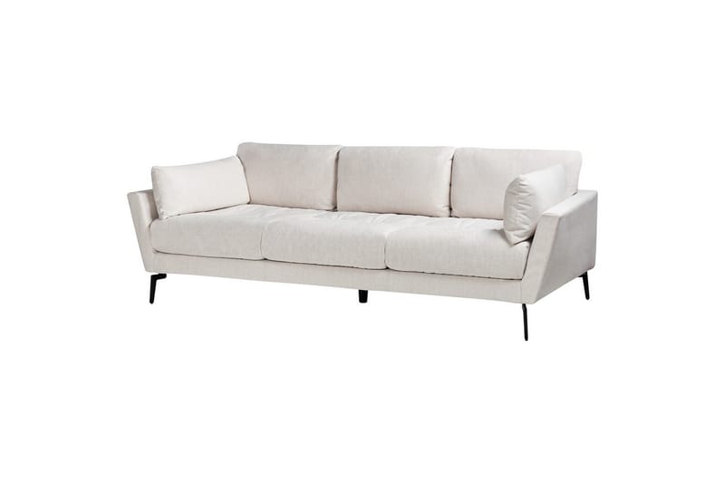 4-sitssoffa Nenola Beige, svart - Beige - Möbler - Soffa - Soffgrupp