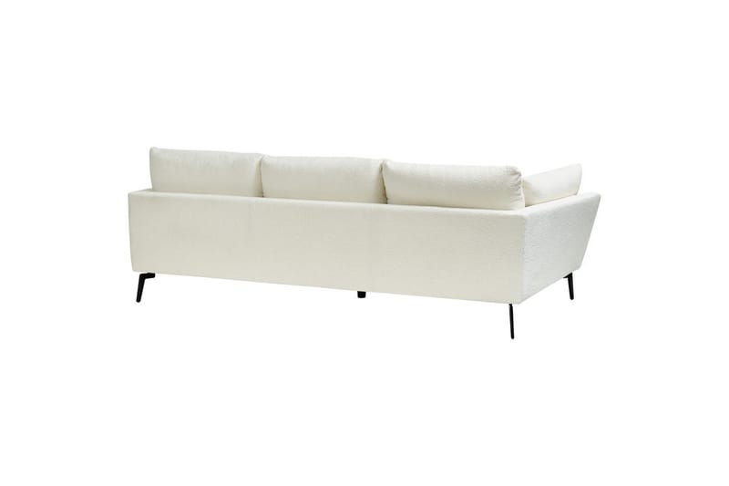 4-sitssoffa Nenola Vit, Svart - Vit, Svart - Möbler - Soffa - Soffgrupp