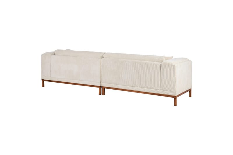 4-sitssoffa Veng Beige, ljust trä - Beige, ljust trä - Möbler - Soffa - Soffgrupp