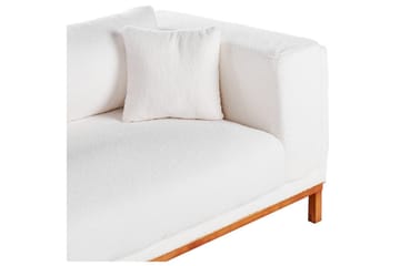 4-sitssoffa Veng Vit, ljust trä - Vit, ljust trä - Möbler - Soffa - 4 sits soffa