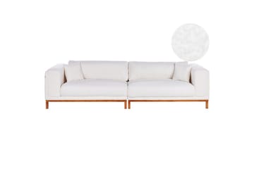 4-sitssoffa Veng Vit, ljust trä - Vit, ljust trä - Möbler - Soffa - 4 sits soffa