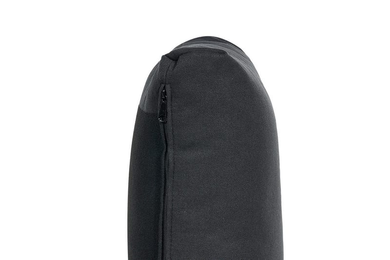 5-sits Hörnsoffa med fotpall Unstad Svart, Högervänd, Polyester - Svart, Högervänd, Polyester - Möbler - Soffa - Modulsoffor - Komplett modulsoffa