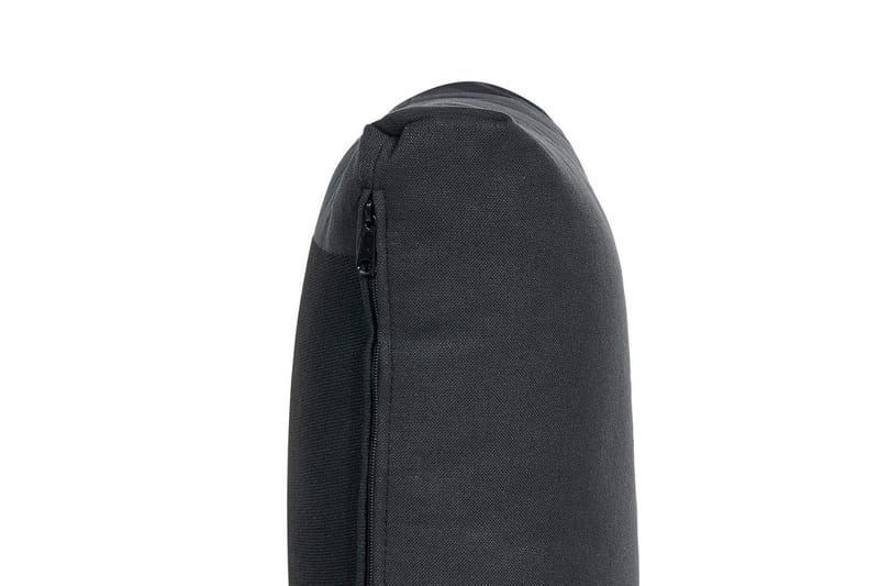 5-sits Hörnsoffa med fotpall Unstad Svart, Högervänd, Polyester - Svart, Högervänd, Polyester - Möbler - Soffa - Soffgrupp