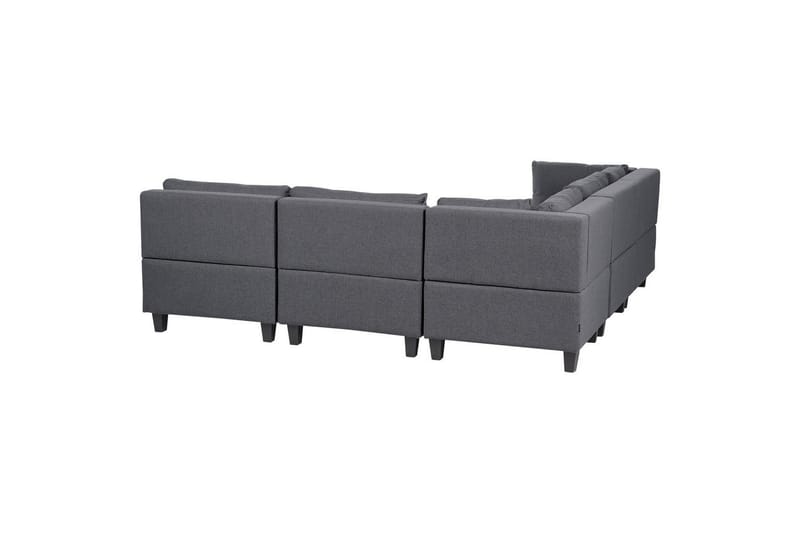 5-sits Hörnsoffa Unstad Grå, Högervänd, Polyester - Grå, Högervänd, Polyester - Möbler - Soffa - Soffgrupp