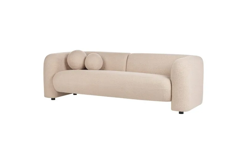 5-sits Soffgrupp Leiren Beige - Beige - Möbler - Soffa - Soffgrupp