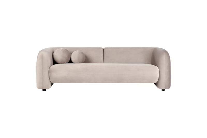 5-sits Soffgrupp Leiren Gråbeige - Gråbeige - Möbler - Soffa - Soffgrupp