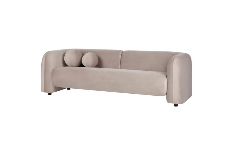 5-sits Soffgrupp Leiren Gråbeige - Gråbeige - Möbler - Soffa - Soffgrupp
