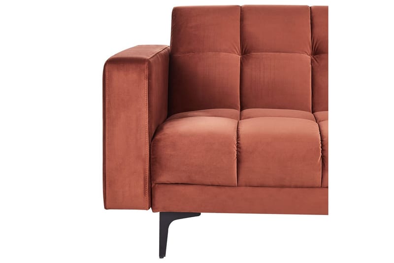5-sits U-formad soffa Alnes Röd/Svart - Röd/Svart - Möbler - Soffa - Soffgrupp