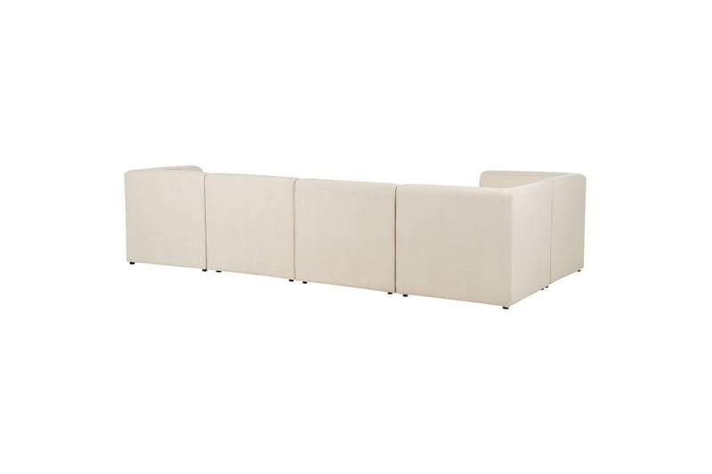 5-sitssoffa med fotpall Lemvig Beige, Högervänd - Beige, Högervänd - Möbler - Soffa - Soffgrupp