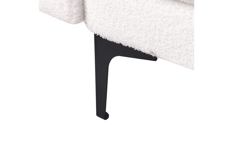 6-sits U-formad soffa Alnes Vit, Svart - Vit, Svart - Möbler - Soffa - Soffgrupp
