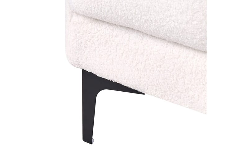 6-sits U-formad soffa Alnes Vit, Svart - Vit, Svart - Möbler - Soffa - Soffgrupp