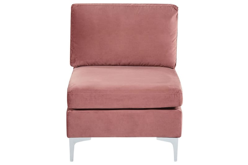 6-sitssoffa med fotpall Evja Rosa - Rosa - Möbler - Soffa - Soffgrupp