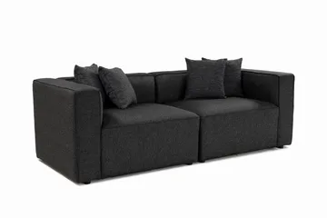 Abbas 2-sits Soffa - Antracit - Möbler - Soffa - Modulsoffor - Komplett modulsoffa