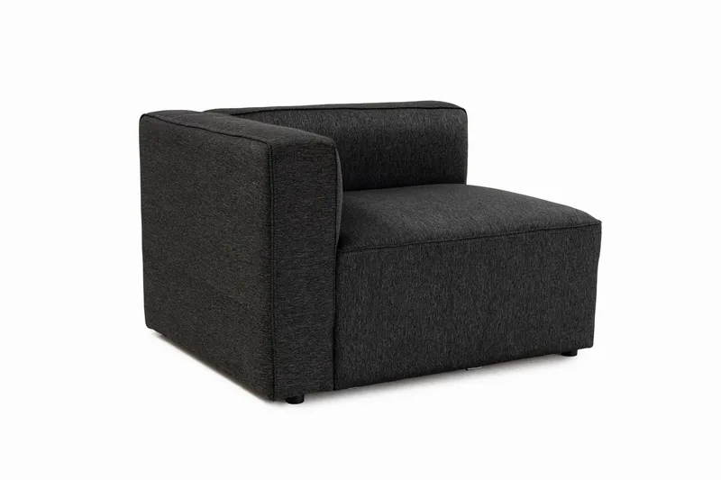 Abbas 2-sits Soffa, Antracit