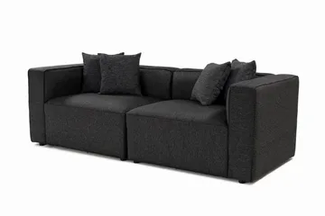Abbas 2-sits Soffa - Antracit - Möbler - Soffa - Modulsoffor - Komplett modulsoffa