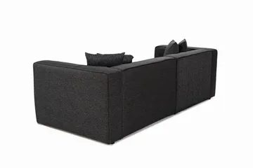 Abbas 2-sits Soffa - Antracit - Möbler - Soffa - Modulsoffor - Komplett modulsoffa