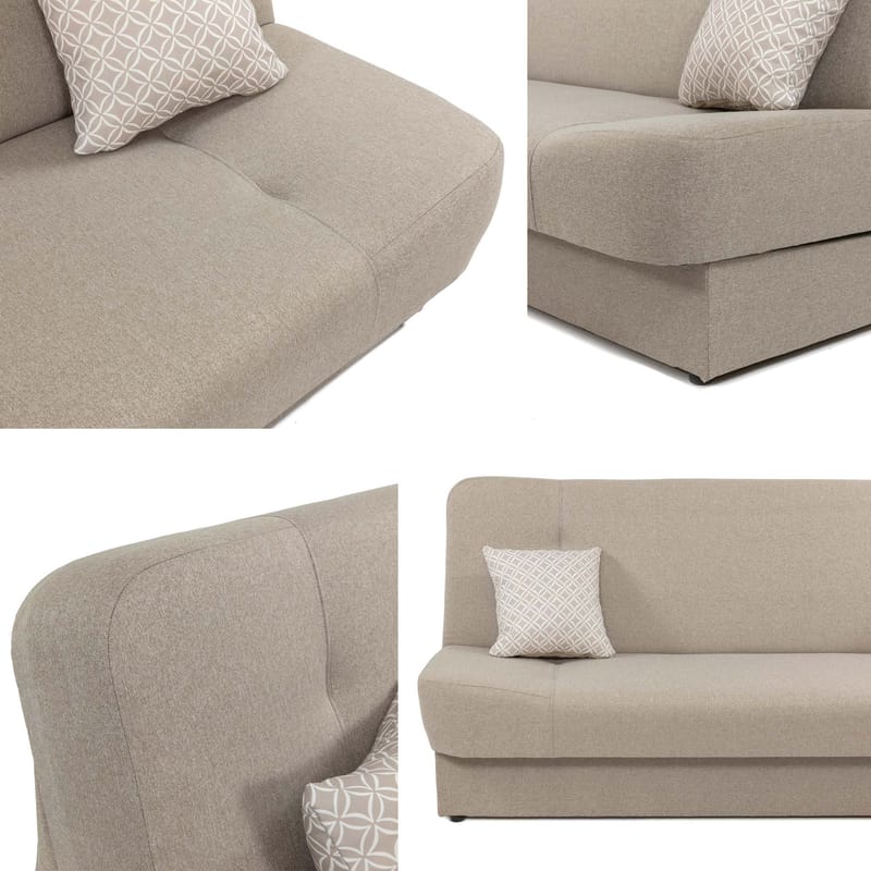 Abron 3-sits Bäddsoffa med förvaring - Möbler - Soffa - Bäddsoffa