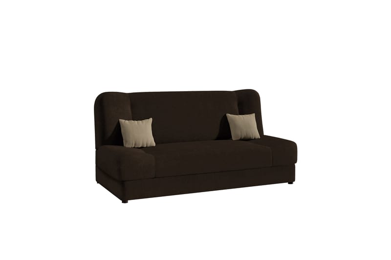 Abron Soffa 3-sits - Brun/Beige - Möbler - Soffa - Bäddsoffa