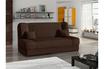 Abron Soffa 3-sits - Koppar/Brun - Möbler - Soffa - Bäddsoffa