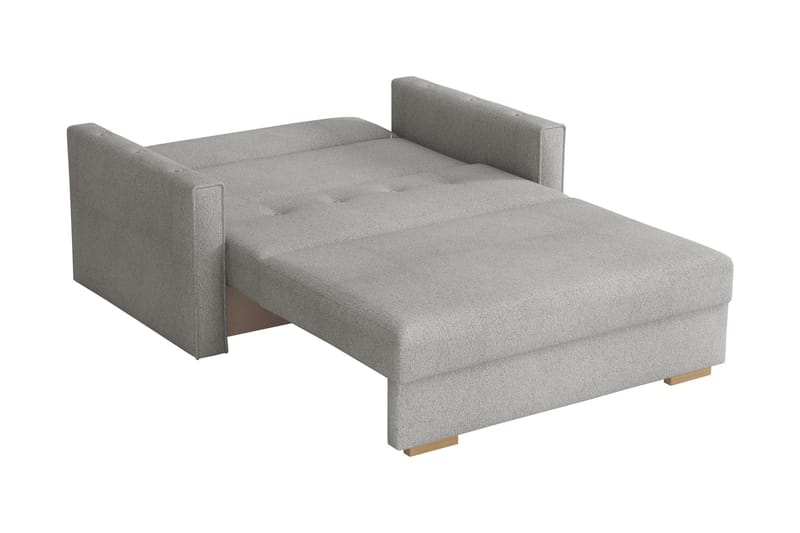 Ajiz Bäddsoffa 2-sits i Bouclé - Beige - Möbler - Soffa - Bäddsoffa