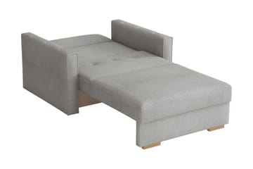 Ajiz Bäddsoffa 2-sits i Bouclé - Grå - Möbler - Soffa - Bäddsoffa