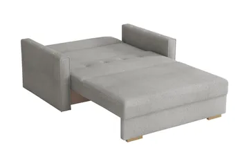 Ajiz Bäddsoffa 2-sits i Bouclé - Vit - Möbler - Soffa - Bäddsoffa