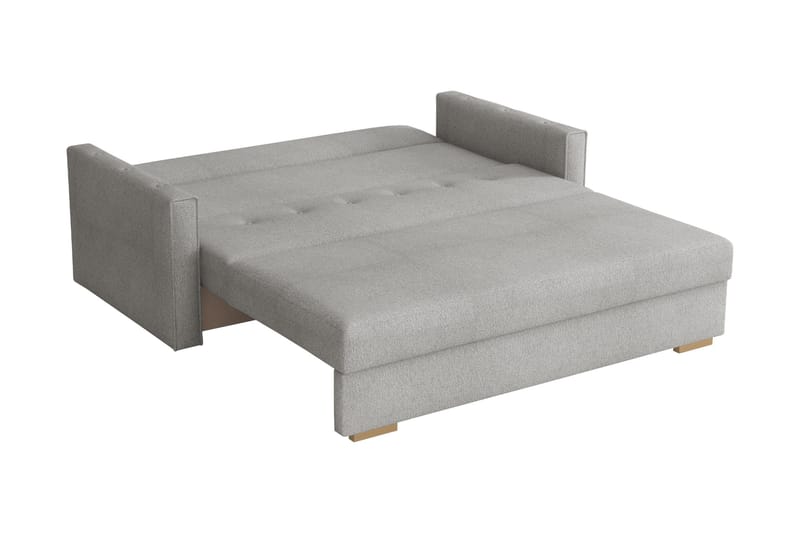Ajiz Bäddsoffa 3-sits i Bouclé - Beige - Möbler - Soffa - Bäddsoffa