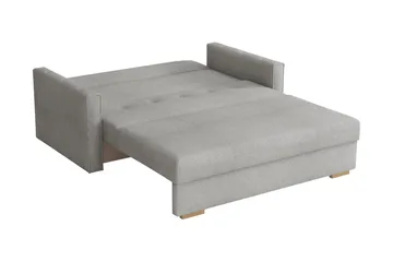 Ajiz Bäddsoffa 3-sits i Bouclé - Vit - Möbler - Soffa - Bäddsoffa
