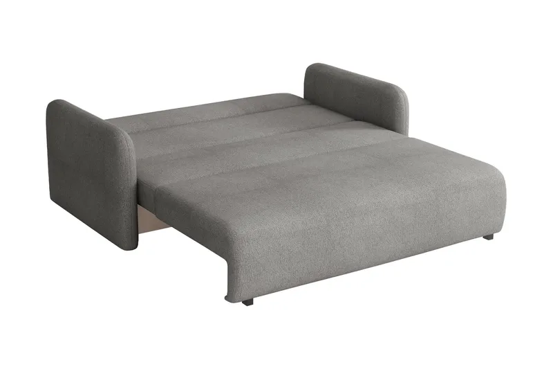 Ajmeri 3-sits Bäddsoffa 150x196 cm med Förvaring i Tyg - Beige - Möbler - Soffa - Bäddsoffa