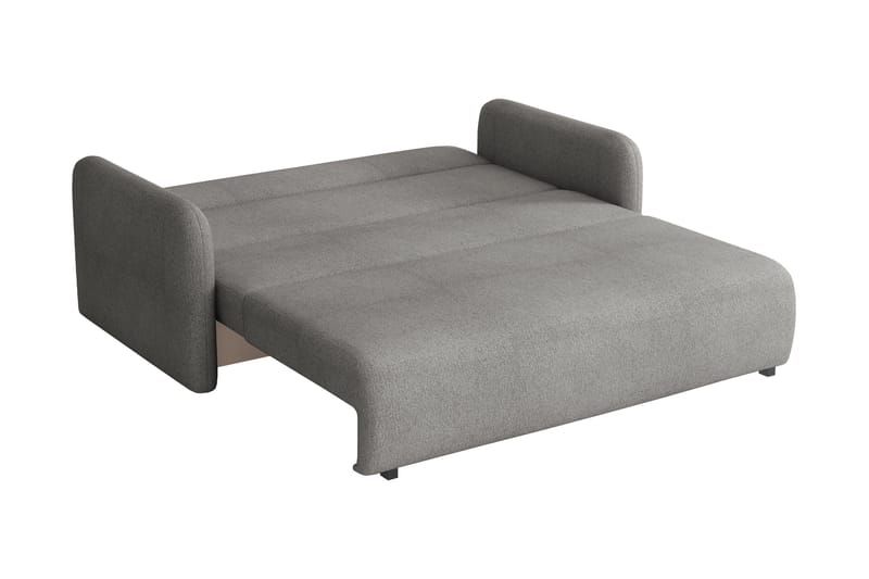 Ajmeri 3-sits Bäddsoffa 150x196 cm med Förvaring i Tyg - Gul - Möbler - Soffa - Bäddsoffa