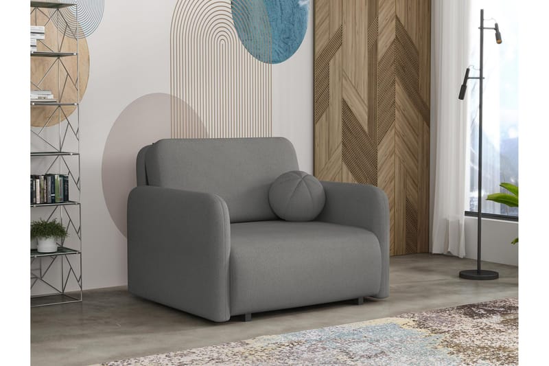 Ajmeri Bäddsoffa 2-sits - Grå - Möbler - Soffa - Bäddsoffa