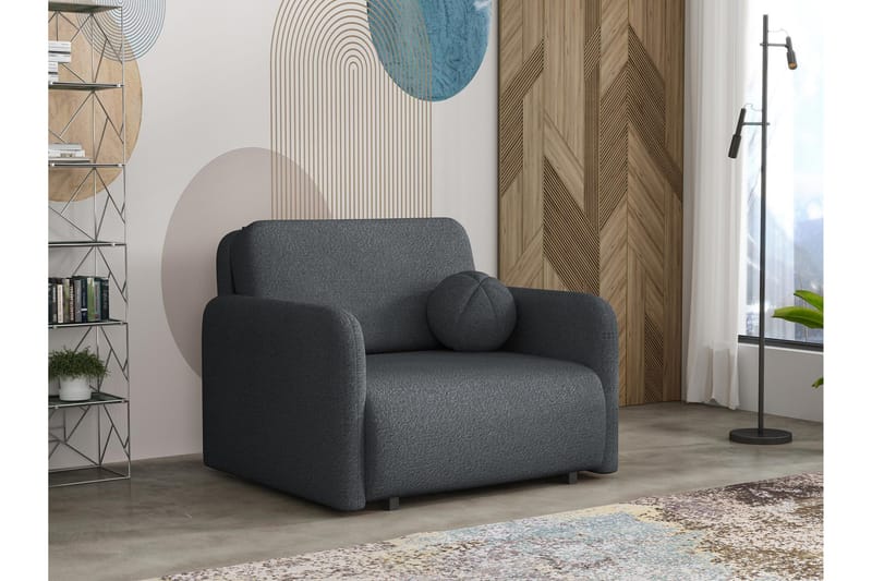 Ajmeri Bäddsoffa 2-sits i Bouclé, Grå