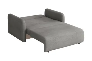 Ajmeri Bäddsoffa 2-sits i Plysch - Gul - Möbler - Soffa - Bäddsoffa