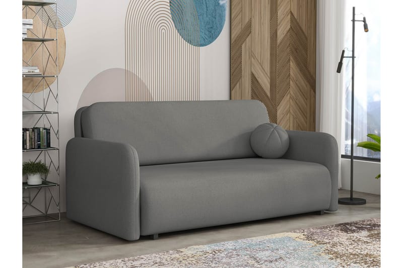 Ajmeri Bäddsoffa 3-sits - Grå - Möbler - Soffa - Bäddsoffa