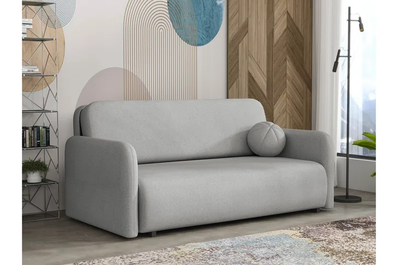 Ajmeri Bäddsoffa 3-sits - Grå - Möbler - Soffa - Bäddsoffa