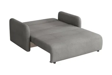 Ajmeri Bäddsoffa 3-sits i Plysch - Gul - Möbler - Soffa - Bäddsoffa