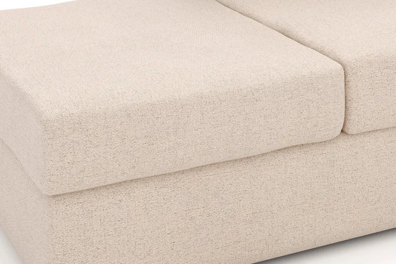 Alnaryd 2-3-sits Bäddsoffa med Fällbart Armstöd - Beige - Möbler - Soffa - Bäddsoffa