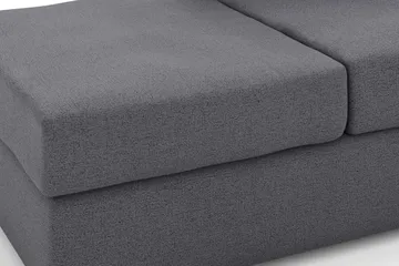 Alnaryd 2-3-sits Bäddsoffa med Fällbart Armstöd - Grå - Möbler - Soffa - Bäddsoffa